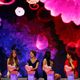 Woman talk during the recording of an episode of a matchmaking television programme, "One out of 100", in Shanghai July 27, 2013.